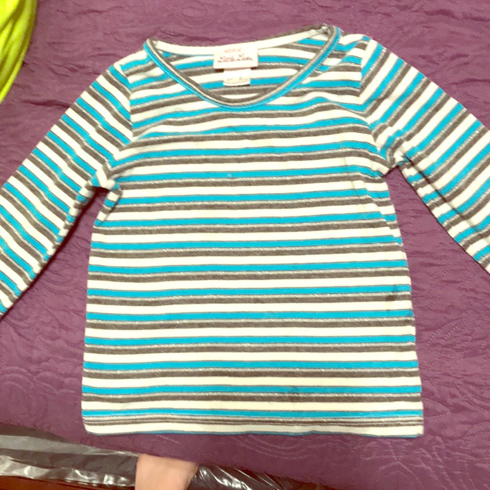 Long sleeve striped shirt